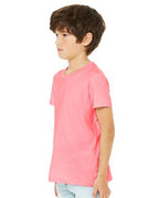 BELLA + CANVAS 3001YCVC - Youth CVC Jersey Tee - Neon Pink