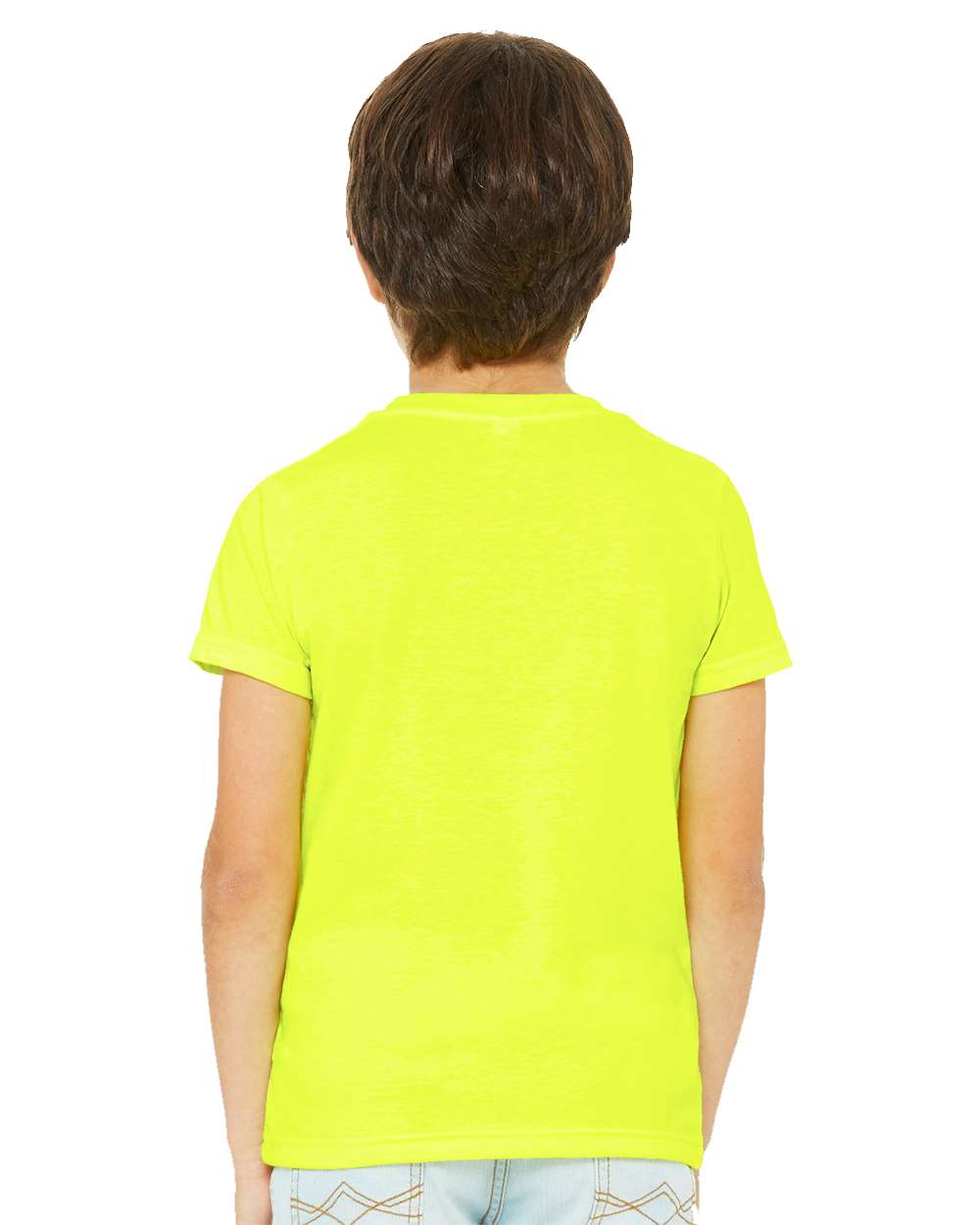BELLA + CANVAS 3001YCVC - Youth CVC Jersey Tee - Neon Yellow