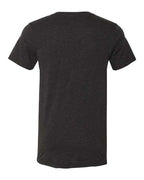 BELLA + CANVAS 3005CVC - Unisex Heather CVC V-Neck Tee - Black Heather