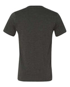BELLA + CANVAS 3005CVC - Unisex Heather CVC V-Neck Tee - Dark Grey Heather