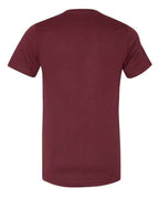 BELLA + CANVAS 3005CVC - Unisex Heather CVC V-Neck Tee - Heather Cardinal