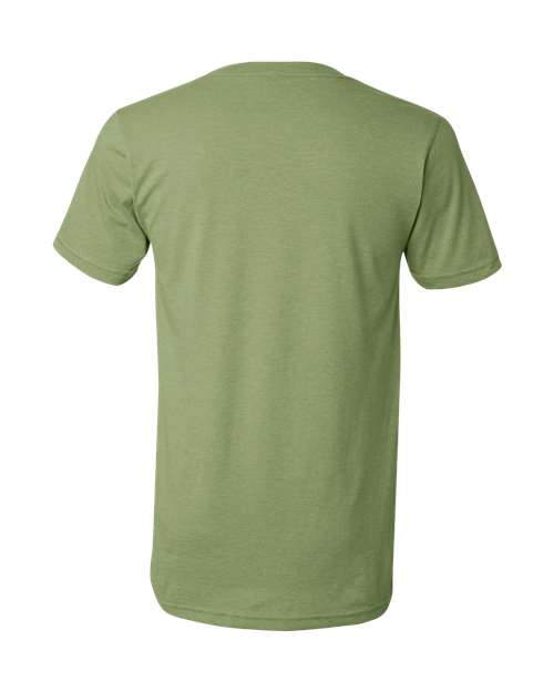 BELLA + CANVAS 3005CVC - Unisex Heather CVC V-Neck Tee - Heather Green