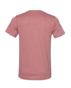 BELLA + CANVAS 3005CVC - Unisex Heather CVC V-Neck Tee - Heather Mauve