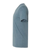BELLA + CANVAS 3005CVC - Unisex Heather CVC V-Neck Tee - Heather Slate