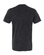BELLA + CANVAS 3655 - Unisex Textured Jersey V-Neck Tee - Black Mineral Wash
