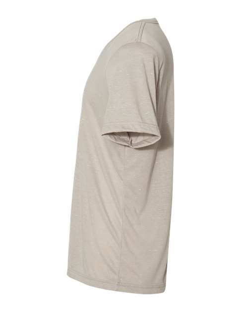 BELLA + CANVAS 3655 - Unisex Textured Jersey V-Neck Tee - Stone Marble