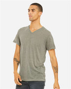 BELLA + CANVAS 3655 - Unisex Textured Jersey V-Neck Tee - Stone Marble
