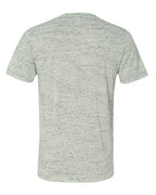 BELLA + CANVAS 3655 - Unisex Textured Jersey V-Neck Tee - White Marble