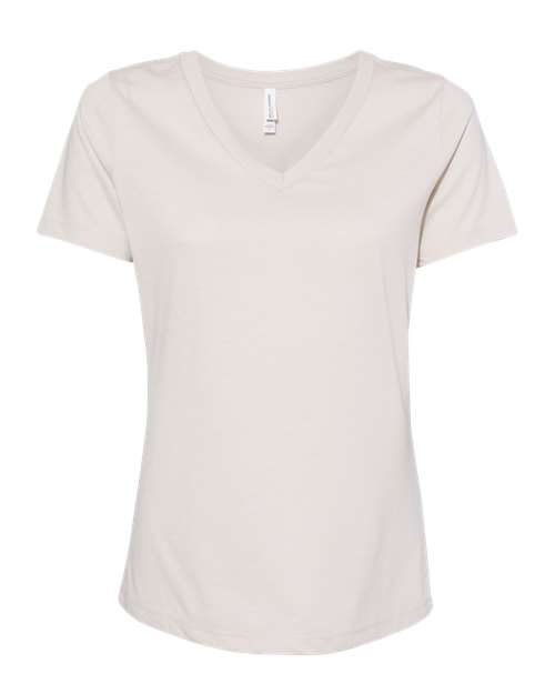 BELLA + CANVAS 6405CVC - Women's Relaxed Heather CVC V-Neck Tee - Heather Dust