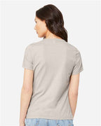 BELLA + CANVAS 6405CVC - Women's Relaxed Heather CVC V-Neck Tee - Heather Dust