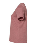 BELLA + CANVAS 6405CVC - Women's Relaxed Heather CVC V-Neck Tee - Heather Mauve