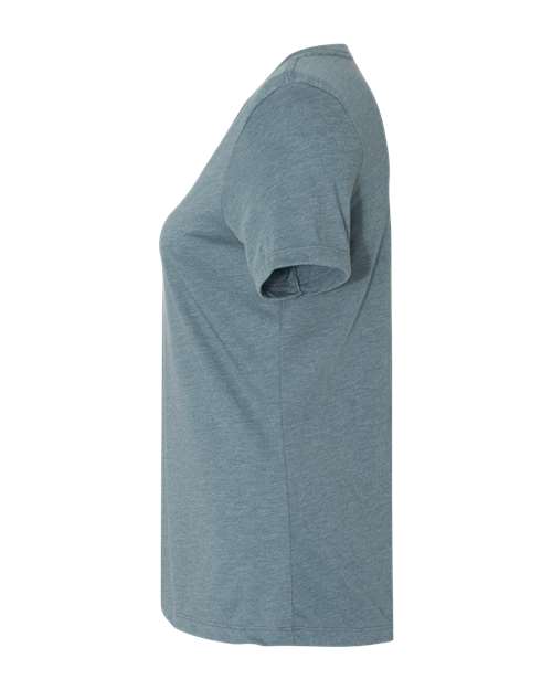 BELLA + CANVAS 6405CVC - Women's Relaxed Heather CVC V-Neck Tee - Heather Slate