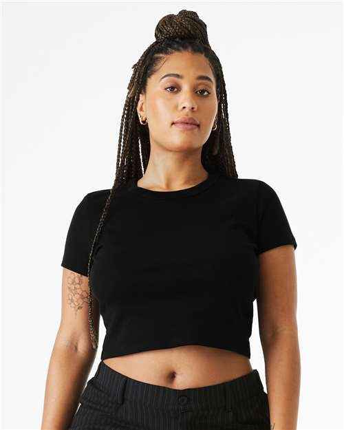 BELLA + CANVAS 1010 - Women's Micro Rib Baby Tee
