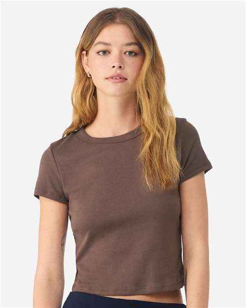 BELLA + CANVAS 1010 - Women's Micro Rib Baby Tee