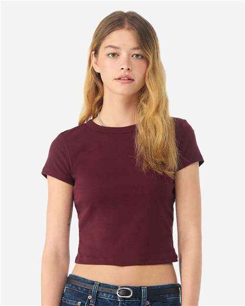 BELLA + CANVAS 1010 - Women's Micro Rib Baby Tee