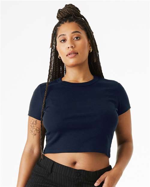 BELLA + CANVAS 1010 - Women's Micro Rib Baby Tee BELLA + CANVAS