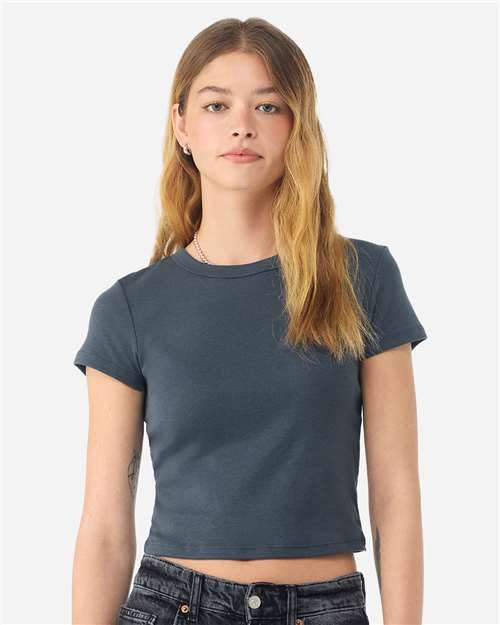 BELLA + CANVAS 1010 - Women's Micro Rib Baby Tee BELLA + CANVAS