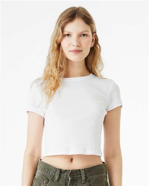 BELLA + CANVAS 1010 - Women's Micro Rib Baby Tee BELLA + CANVAS