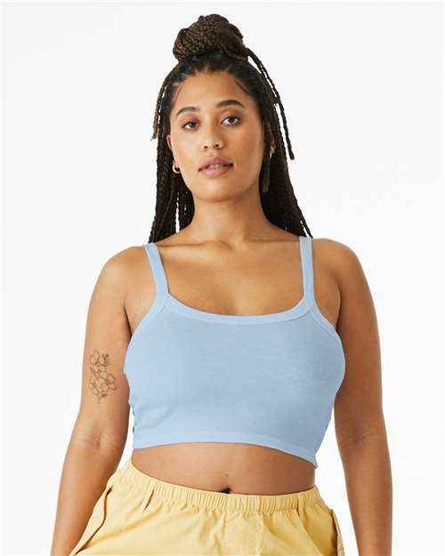 BELLA + CANVAS 1012 - Women's Micro Rib Spaghetti Strap Tank
