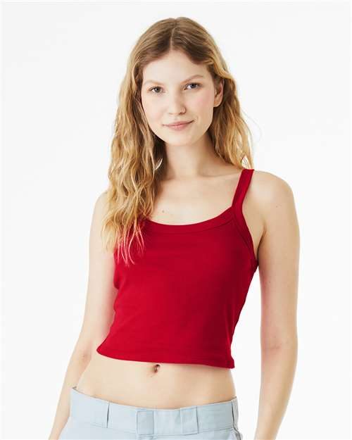BELLA + CANVAS 1012 - Women's Micro Rib Spaghetti Strap Tank BELLA + CANVAS