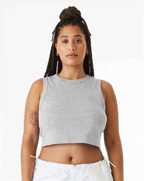 BELLA + CANVAS 1013 - Women's Micro Rib Muscle Crop Tank