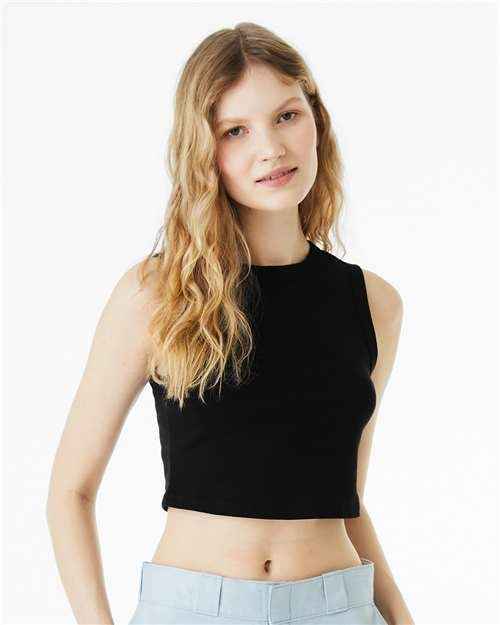 BELLA + CANVAS 1013 - Women's Micro Rib Muscle Crop Tank