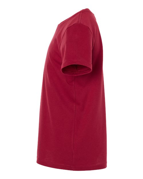 BELLA + CANVAS 3001Y - Youth Jersey Tee - Cardinal