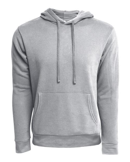 Next Level 9304 - Unisex Laguna Sueded Hoodie Sweatshirt - Heather Grey