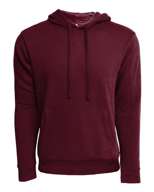 Next Level 9304 - Unisex Laguna Sueded Hoodie Sweatshirt - Maroon