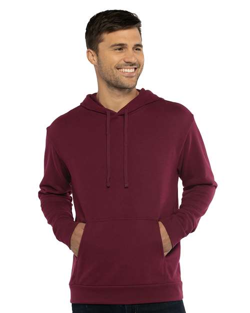 Next Level 9304 - Unisex Laguna Sueded Hoodie Sweatshirt - Maroon