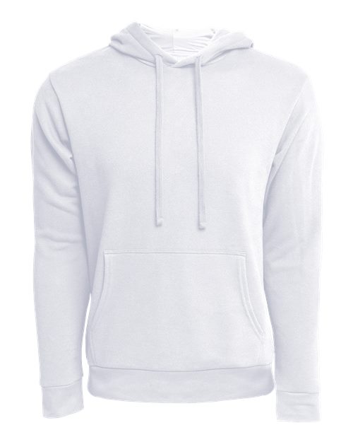 Next Level 9304 - Unisex Laguna Sueded Hoodie Sweatshirt - White