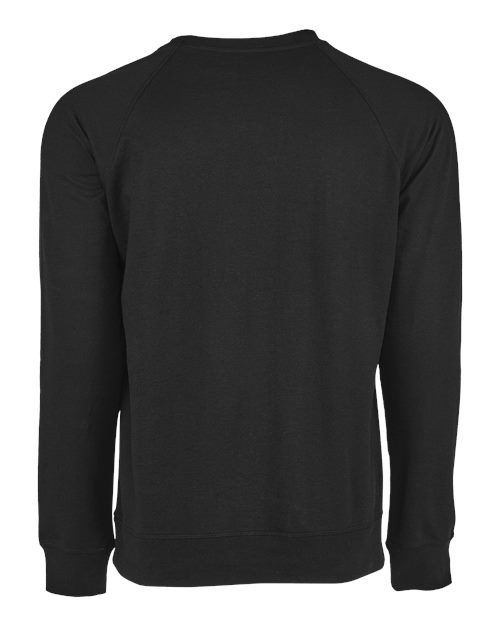 Next Level 9000 - Unisex Laguna Raglan Crewneck Sweatshirt - Graphite Black