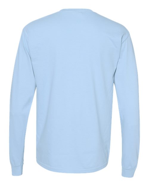 Comfort Colors 6014 - Unisex Garment-Dyed Heavyweight Long Sleeve T-Shirt - Hydrangea