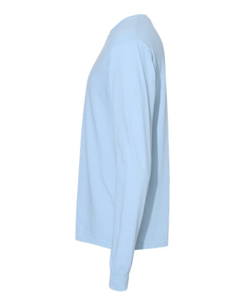 Comfort Colors 6014 - Unisex Garment-Dyed Heavyweight Long Sleeve T-Shirt - Hydrangea