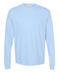 Comfort Colors 6014 - Unisex Garment-Dyed Heavyweight Long Sleeve T-Shirt - Hydrangea