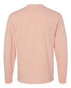 Comfort Colors 6014 - Unisex Garment-Dyed Heavyweight Long Sleeve T-Shirt - Peachy