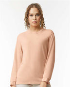 Comfort Colors 6014 - Unisex Garment-Dyed Heavyweight Long Sleeve T-Shirt - Peachy