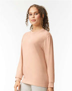 Comfort Colors 6014 - Unisex Garment-Dyed Heavyweight Long Sleeve T-Shirt - Peachy