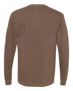 Comfort Colors 6014 - Unisex Garment-Dyed Heavyweight Long Sleeve T-Shirt - Espresso