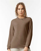 Comfort Colors 6014 - Unisex Garment-Dyed Heavyweight Long Sleeve T-Shirt - Espresso