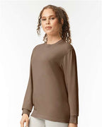 Comfort Colors 6014 - Unisex Garment-Dyed Heavyweight Long Sleeve T-Shirt - Espresso