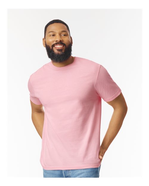 Gildan 64000 - Unisex Softstyle T-Shirt - Light Pink