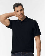 Gildan 64800 - Unisex Softstyle Pique Polo - Black