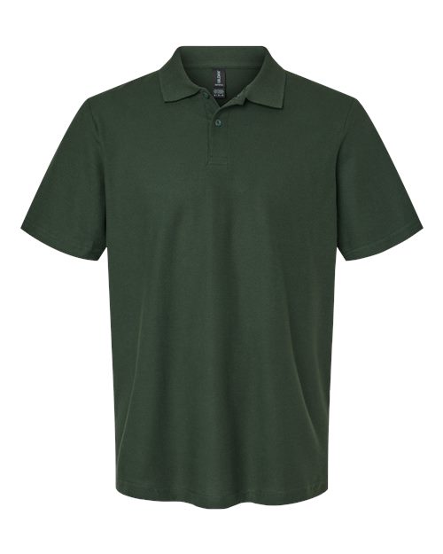 Gildan 64800 - Unisex Softstyle Pique Polo - Forest Green