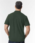 Gildan 64800 - Unisex Softstyle Pique Polo - Forest Green
