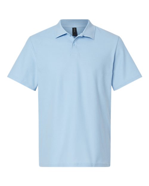 Gildan 64800 - Unisex Softstyle Pique Polo - Light Blue