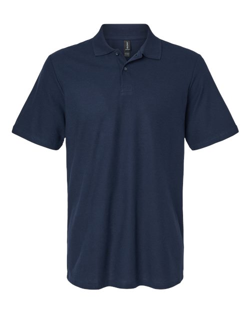 Gildan 64800 - Unisex Softstyle Pique Polo - Navy