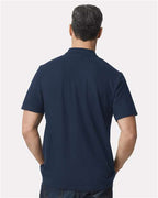 Gildan 64800 - Unisex Softstyle Pique Polo - Navy
