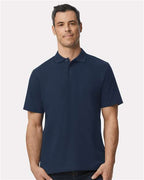 Gildan 64800 - Unisex Softstyle Pique Polo - Navy