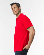 Gildan 64800 - Unisex Softstyle Pique Polo - Red